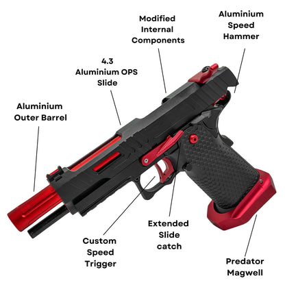 Haunted Death - 5.1 Competition Custom Hi-Capa - Gel Blaster (Metal)