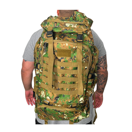 60L Digi-Camo Military Rucksack