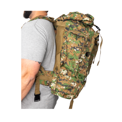 60L Digi-Camo Military Rucksack