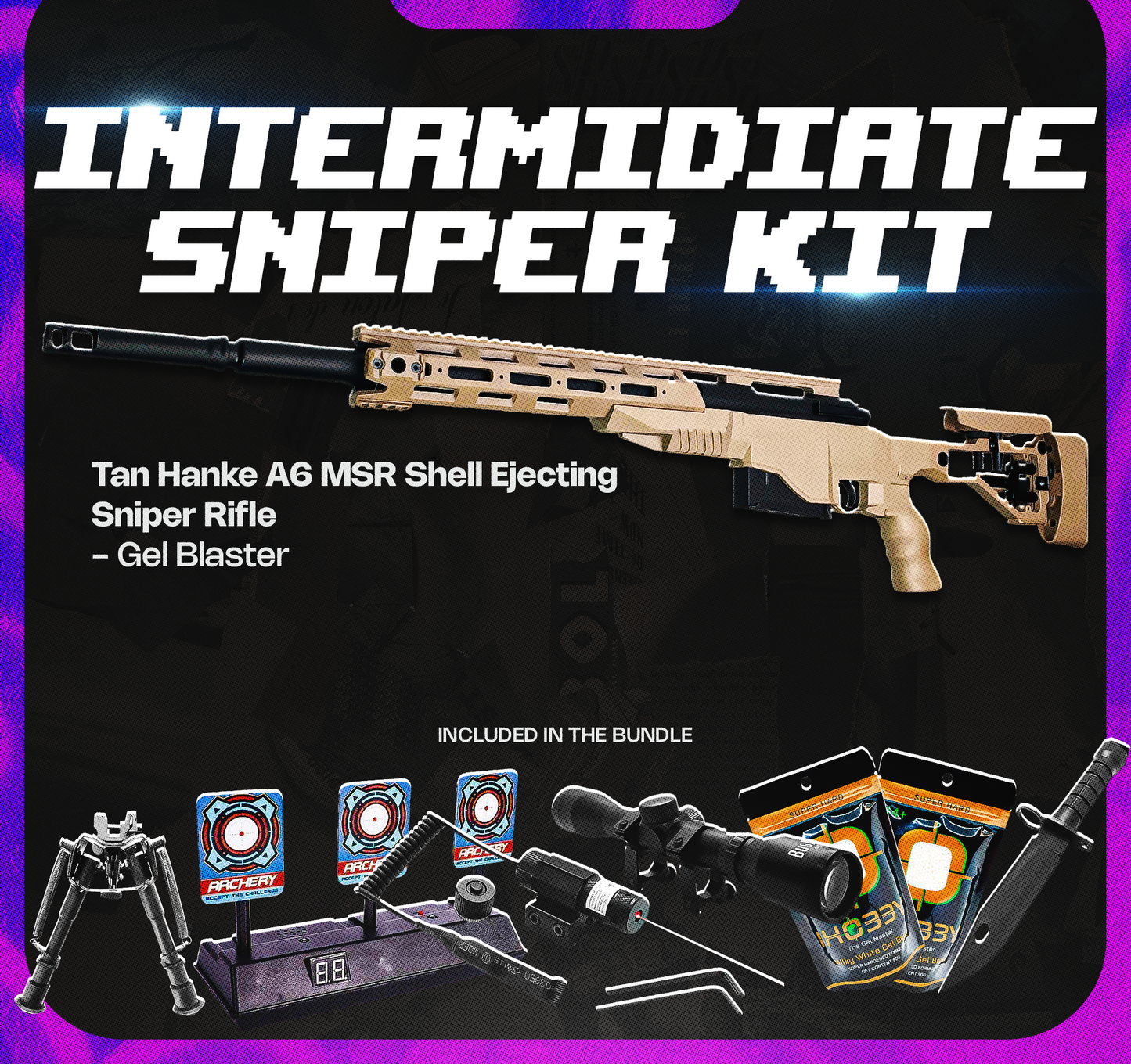 Intermediate Precision Sniper Kit - Tan