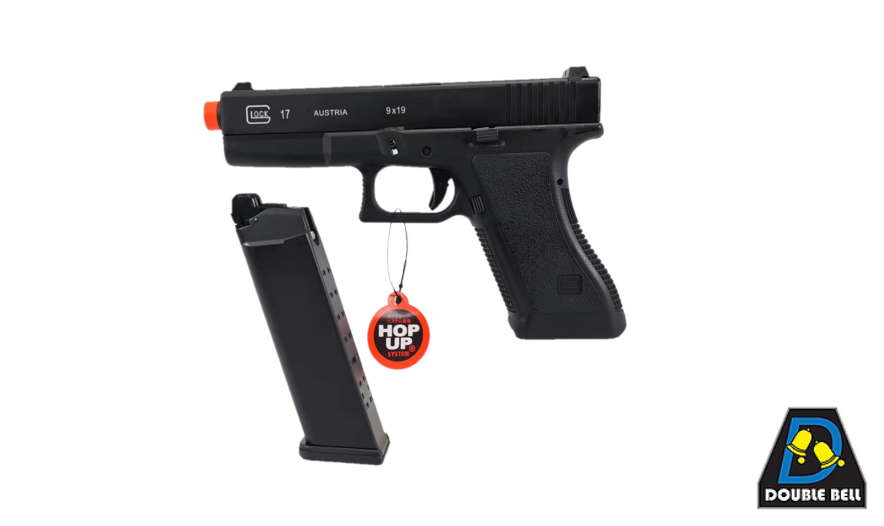 Double Bell Glock G17 Metal Slide Gas blow back Gel Blaster Pistol